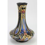 Moorcroft 'Adornment' pattern vase (145/150), designed by Paul Hilditch, dated 2007, makers marks