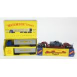 Matchbox Lesney Major M9 Inter State Double Freighter, contained in original box, together with