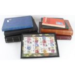 GB etc - Universal album with mixed 'school boy' type collection. Brown '4 kings' s/book with vast