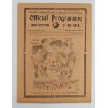 Tottenham Hotspur FC Football Leauge v Scottish Leauge 5th Nov 1930