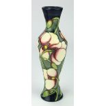 Moorcroft slender vase, dated 2009, makers marks to base, height 20.5cm approx.