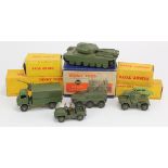 Dinky Toys. A group five boxed Dinky models, comprising nos. 172 (Studebaker Land Cruiser); 692 (5.5