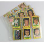 A & BC Gum, Footballers (Red back, rub coin) complete set in pages, VG - EXC, cat value £265