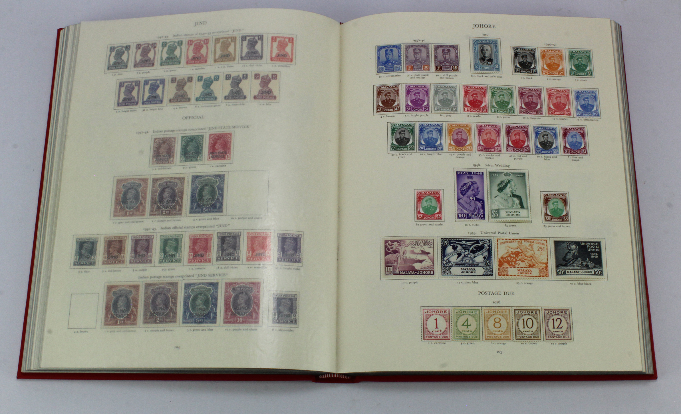 British Commonwealth - a very impressive once mounted mint KGVI collection in a boxed SG King George - Image 11 of 19