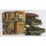Comic Giveaways. A group of comic giveaways, comprising nine tinplate models from the Modern Boy &