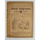 Tottenham Hotspur FC v Woolwich Arsenal 16th April 1910 League Div 1