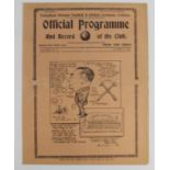 Tottenham Hotspur FC v West Ham United 29th Oct 1938 Div 2