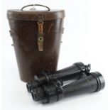 Barr & Stroud 7x CF41 Military binoculars, contained in original leather case