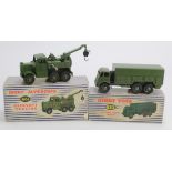 Dinky Toys. Two boxed Dinky Military models, comprising no. 622 (10-Ton Army Truck) & no. 661 (