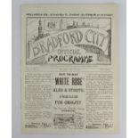 Bradford City v Tottenham Hotspur FC 10th Dec 1910 Div 1