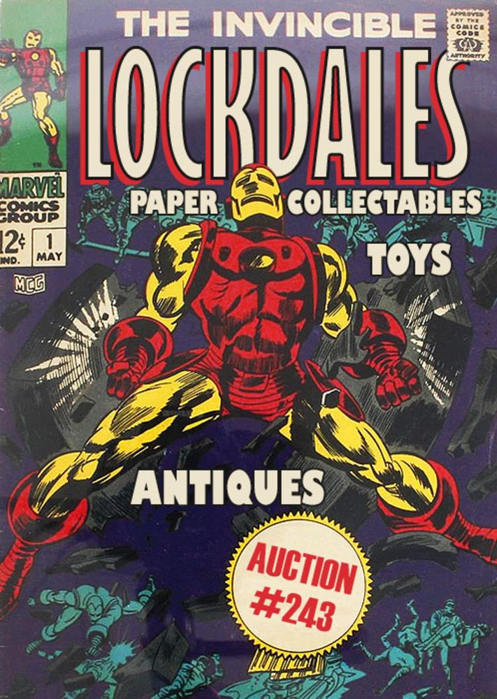 Lockdales Paper Collectables, Toys & Antiques Auction #243