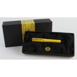 Parker Duofold limited edition Mandarin fountain pen (no. 5574/10000), with certificate and