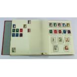 Netherlands collection in red binder, mint & used, exstensive range of material from 1852 - 1970.