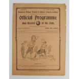 Tottenham Hotspur FC v South Shields 13th Sept 1919 Div 2