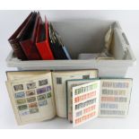 GB etc - white crate incl packets / boxes of GVI commems/defin high value, Postage Dues, Wildings