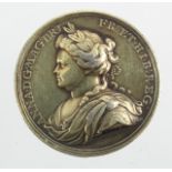 British Commemorative Medal, silver d.35mm, 16.19g: Queen Anne, Peace of Utrecht 1713 (medal) by