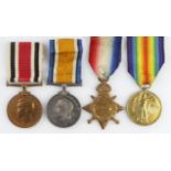 1915 Star Trio (M2-073760 Pte J W Beaumont ASC) A.Sjt on pair. Plus GVI Special Constabulary
