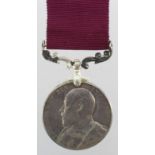 Army LSGC Medal EDVII (replacement suspender) named to (47794 Sdlr.S.Sjt G Longmore RFA). With