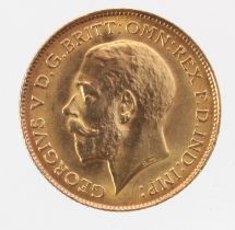 Half Sovereign 1913 toned aEF