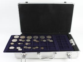 World Coins (34) 18th-20thC assortment, mostly silver including crown-size: 4x USA silver Dollars,