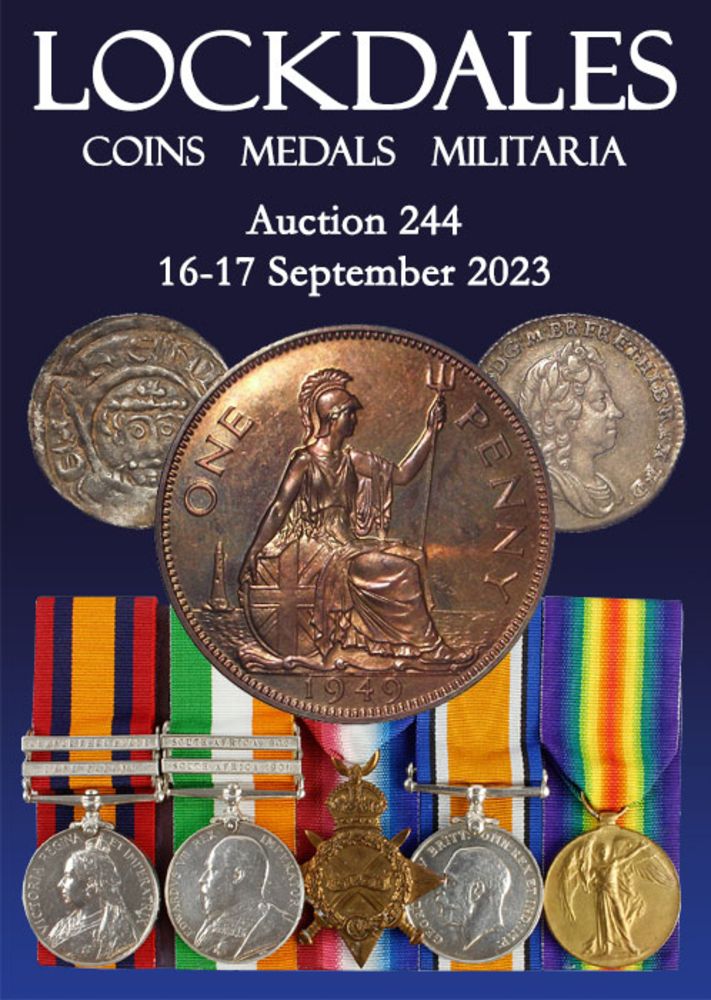 Lockdales: Coins, Medals, Militaria & Weapons, Auction 244