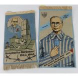 Auschwitz interest - modern commemorative pennants (2) 'Maksymilian Maria Kolbe Rycerz