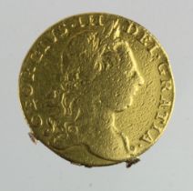 Guinea 1766 cleaned ex-mount, ideal space filler