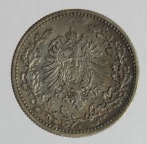 Germany silver 50 Pfennig 1877F, nEF