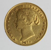 Australia Sovereign 1870 "Sydney" VF