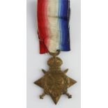 1915 Star named 17108 Pte E H Green Notts & Derby Regt) Killed in Action 9th July 1916 with the 10th