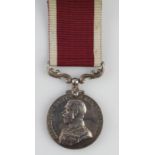 Army LSGC Medal GV named (1852833 W.O.CL.II. J Hurwitz RE).