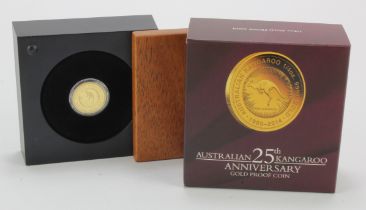 Australia Twenty Five Dollars 2014 (1/4oz) gold proof FDC boxed as issued