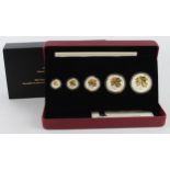 Canada, Royal Canadian Mint: 2014 Fine Silver Fractional Set (5 coins - 1oz to 1/20th): The Maple