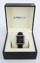 Tag Heuer Monaco stainless steel cased automatic gents chronograph wristwatch, ref.CW2111-0. The