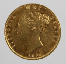 Half Sovereign 1869 (dn 7) VF