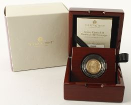 Half Sovereign 2022 "Memorial" Proof FDC boxed as issued