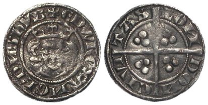 Edward I silver Penny, London mint, class 1c, S.1362. 1.27g. Full, neat round, toned aVF