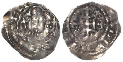 Henry I silver Penny, London mint, type XV, moneyer Baldwine. Rev: +BALDEPIN:(ON:LVN). S.1276, cf