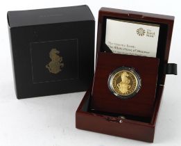 Royal Mint: The Queen's Beasts, The White Horse of Hanover 2020 UK One Ounce Gold Proof Coin FDC