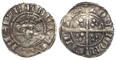 Edward I silver round Halfpenny, London mint, class 3g. S.1433. 0.56g. VF