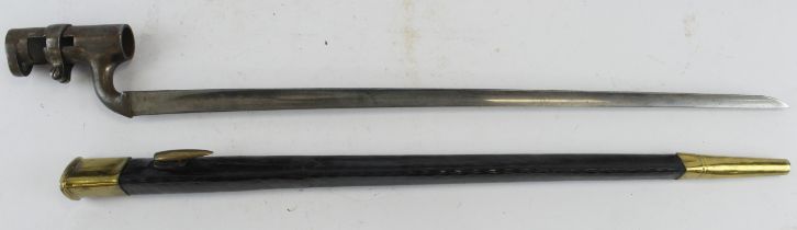 1853 pattern Enfield socket bayonet.