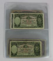 British Commonwealth (15), all notes with portrait of either Queen Elizabeth II or King George VI,