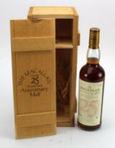 Macallan Over 25 Years Old Anniversary Malt 'Single Highland Malt Scotch Whiskey', Distilled 1971,