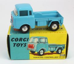 Corgi Toys, no. 409 'Forward Control Jeep FC 150', contained in original box