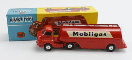 Corgi Major Toys, no. 1110 'Mobilgas Petrol Tanker' (red), contained in original box