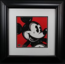 Lefcort, Allison (American b.1975). Lithograph titled Classic Mickey (published 2006). Signed