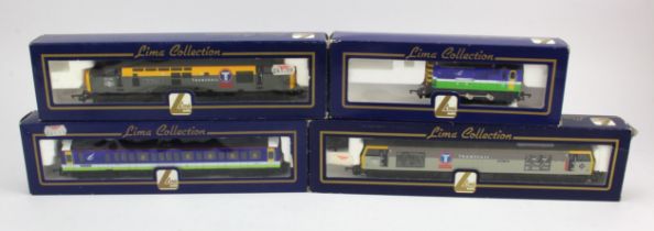 Lima. Four boxed Lima OO gauge locomotives, comprising Class 08 874 Diesel Shunter, Silverlink (