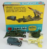 Corgi Major Toys Gift Set no. 4 'Bristol Bloodhound Guided Missile wih Launching Ramp, Loading