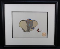 Walt Disney Company Sericel. 60th anniversary edition animation cell serigraph (2004). Titled,