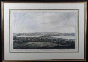 After Joseph Farrington (1747-1821) Aquatint by Joseph Constantine Stadler titled 'Rochester and